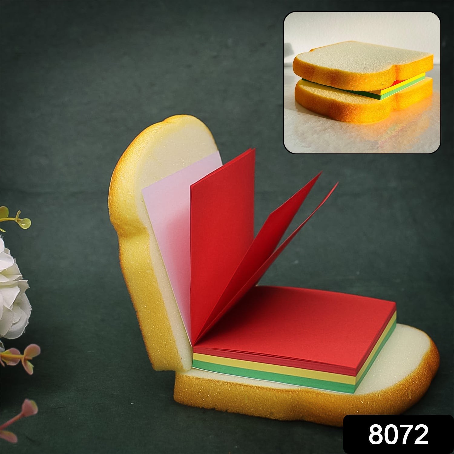 Sandwich Shaped Note / Sticky Notes / Memo Notes, Unique Mini Notes (Multicolor) Sandwich Shaped Note / Sticky Notes / Memo Notes, Unique Mini Notes (Multicolor)